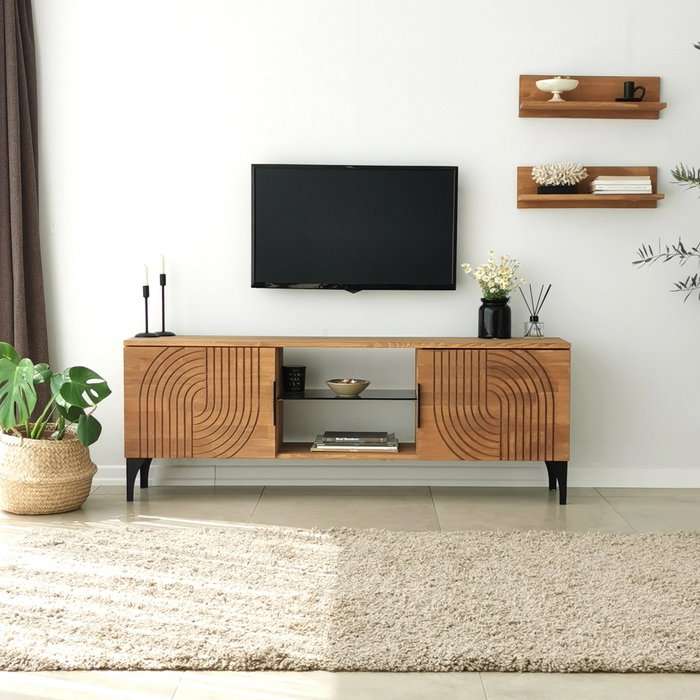 Hanah Home Mueble para TV Lidya - Roble